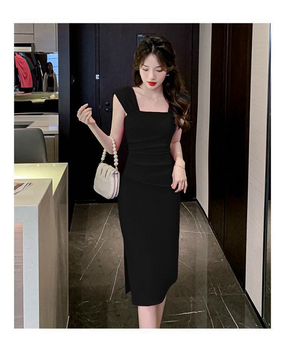 Đầm Body xẻ tà cao cấp quý phái sang trọng quyến rũ - DN019